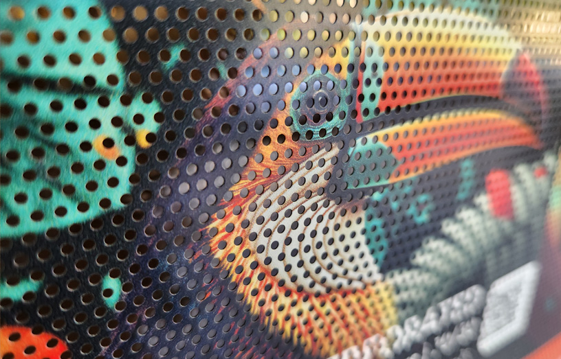 Perforated Window 70/30 - 2C