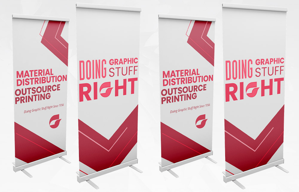 Banner Stand + Printed Banner