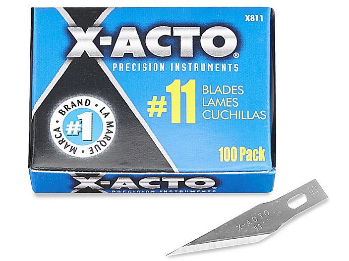 Shop No. 11 X-acto Blades (100/Pkg)