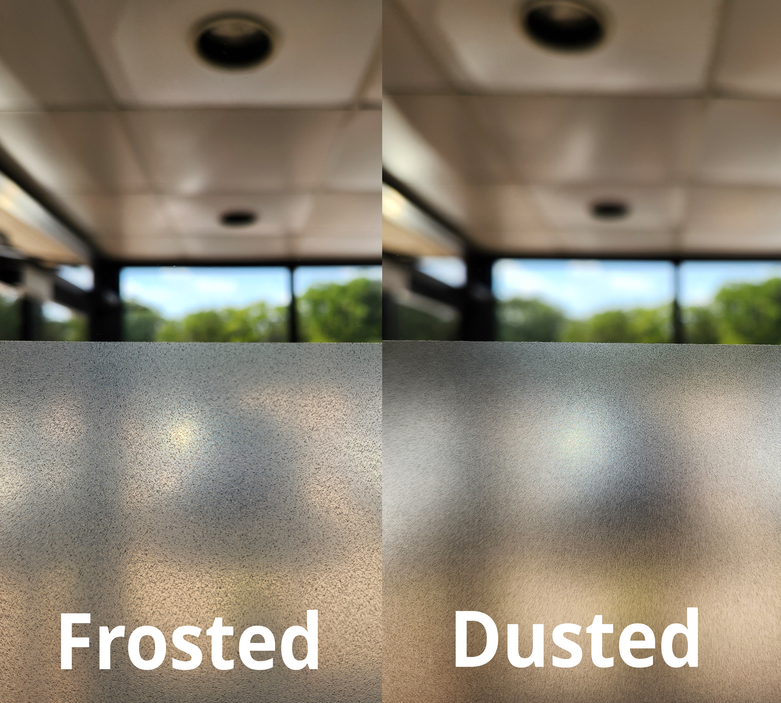 3M 7725 Dusted or Frosted Crystal