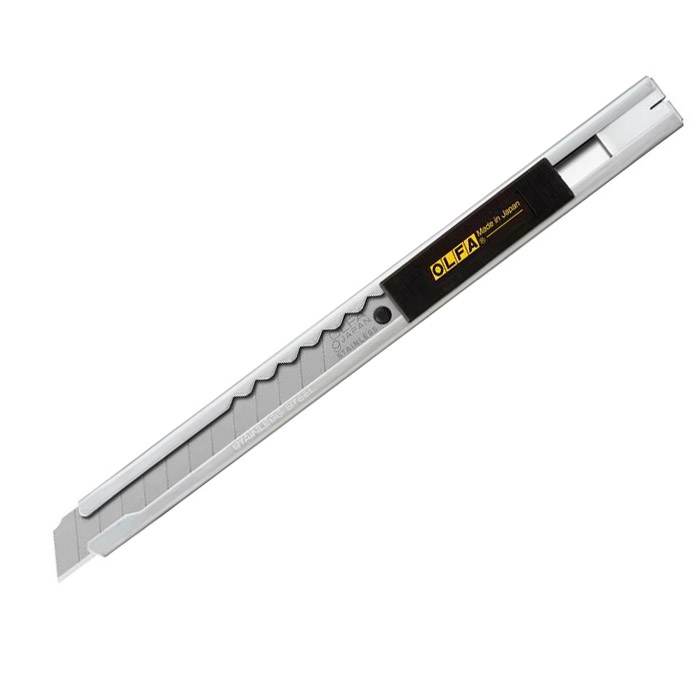 Shop Olfa 9mm SVR-1 Stainless Steel Slide-Lock Knife